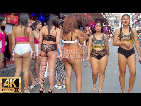 [4K] Pattaya Soi 6 & 6/1 Scenes , Soi 3 , Soi 1 , Beach Road | October 2023 Thailand