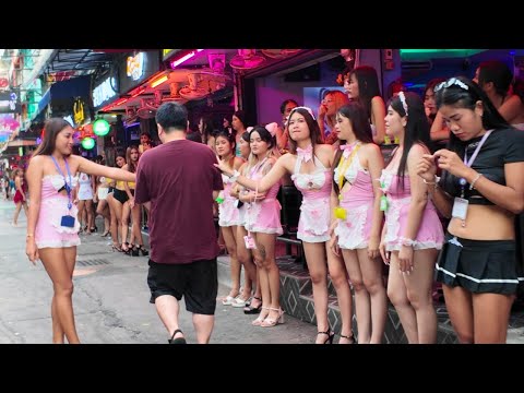 [4K] Pattaya Soi 6, Single Men Paradise, Exciting SceneThailand 2024!