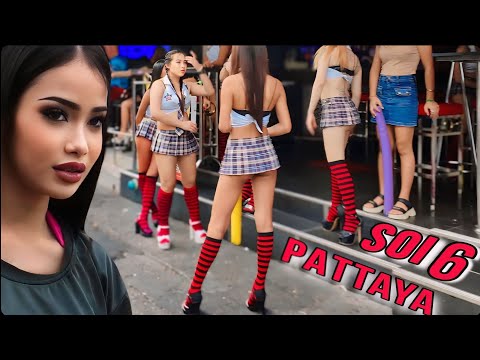 ANOTHER DAY IN PARADISE, PATTAYA SOI 6, Thailand Streets 2024
