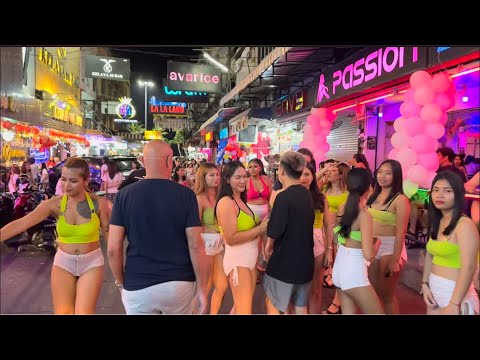 ❌BEST PLACE FOR SINGLE MEN | Soi 6 Pattaya Thailand 2024 Walk