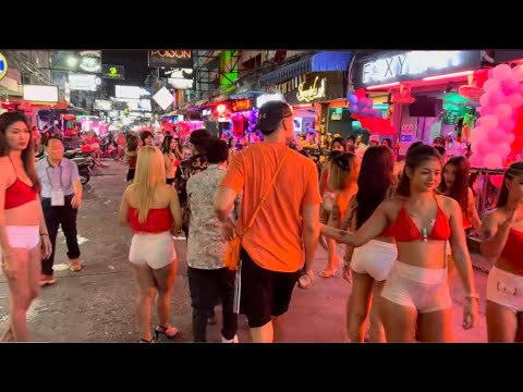 ❌CRAZY STREET | Soi 6 Pattaya Thailand