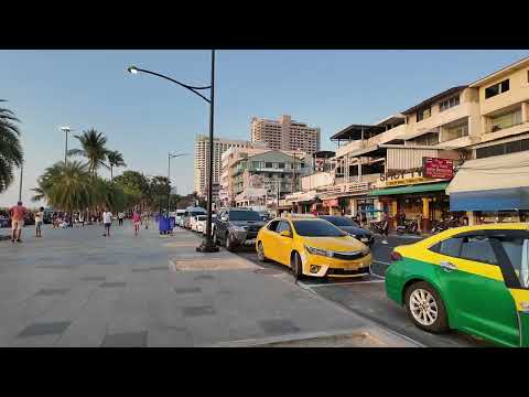 EXCITING SCENES OF SOI 6. Thailand, Pattaya, April Walk in 2024