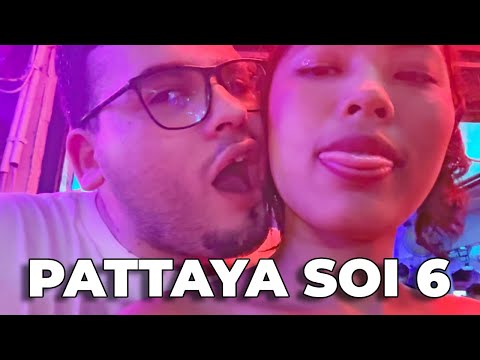 IL QUARTIERE A LUCI ROSSE IN THAILANDIA 🇹🇭 PATTAYA SOI 6 ITALIANO
