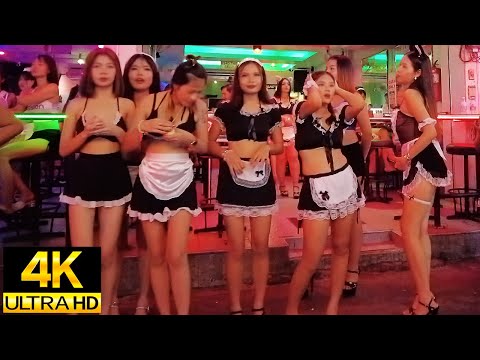 Pattaya 4K Nightlife Walk Soi 6. The Most Addictive City in the world. May 2024.