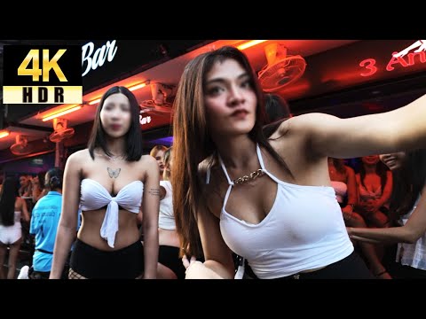 Pattaya 4K Walk Soi 6 Exciting Street. Soi 6/1. Jun 2024.