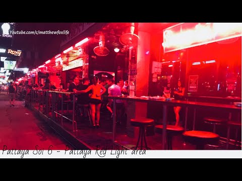 PATTAYA NIGHTLIFE l ALCAZAR SHOW AND PATTAYA SOI 6 l RED LIGHT AREA PATTAYA THAILAND l TRAVEL VLOG 2