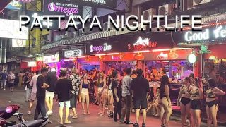 PATTAYA Nightlife: Walking Street Soi Six Soi Buakhao Thailand 🇹🇭