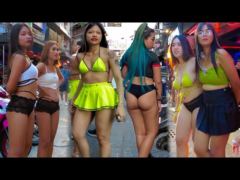 Pattaya Soi 6 Glamorous Scenes , Men's Paradise | Thailand 2024