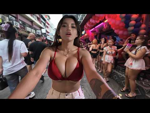 Pattaya. Soi 6, Incredible walk. Thailand. Walking around Pattaya. 2024. Video 31