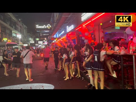 Pattaya Soi 6 – Saturday Night- February 2024, High Season