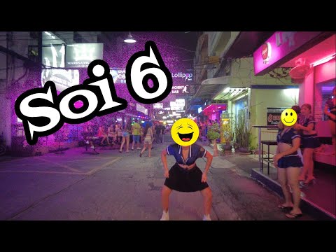 Pattaya Thailand, Soi 6. November 2022