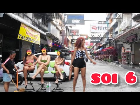 Pattaya,Soi 6 Ladies & Bars Today 5 July 2022.