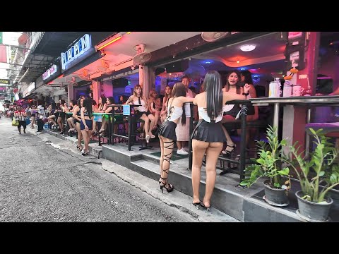 SOI 6 in PATTAYA! Thailand, July, 2024