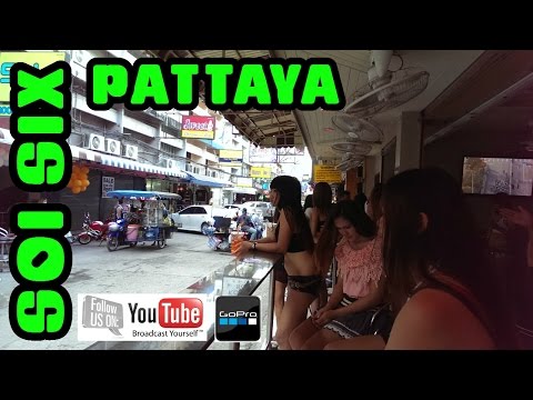 Soi 6 Lisa Bar  Pattaya Thailand Nightlife Nov 8 2013