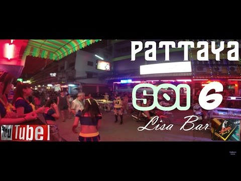 Soi 6 Nightlife Pattaya Thailand Lisa Bar  2014 13th October