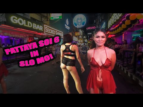 Soi 6 The Exotic Slow Motion Boom Boom Experience in Pattaya Thailand