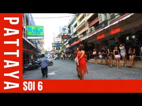 THAILAND TRIP | Soi 6 In The Daytime | Pattaya | Thailand | December 2018