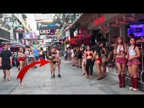 [4K] Pattaya Soi 6, Single Men Paradise, Exciting SceneThailand 2024