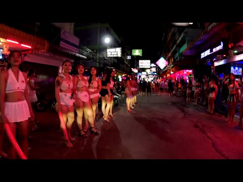 4K Soi 6 Pattaya Drive with Motorcycle Vorschau was ist los ? im September 2024