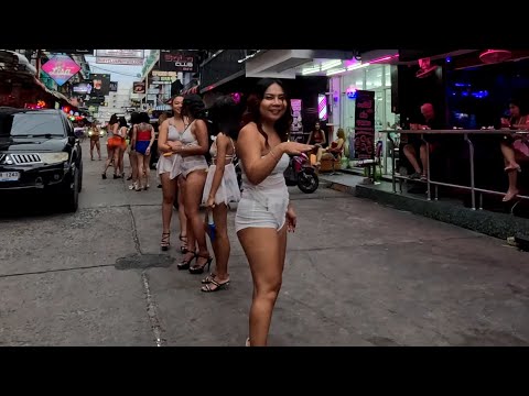 4K Soi 6 Pattaya Nightlife so many Sexy Ladys September 2024