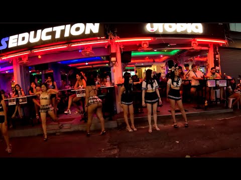 4K Soi 6 Pattaya Wolk in the Night Low Season September 2024