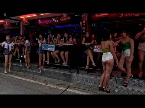 4K Soi 6 Wolk in the Nightlife Dream Pattaya Red Light Scene 23.September 2024