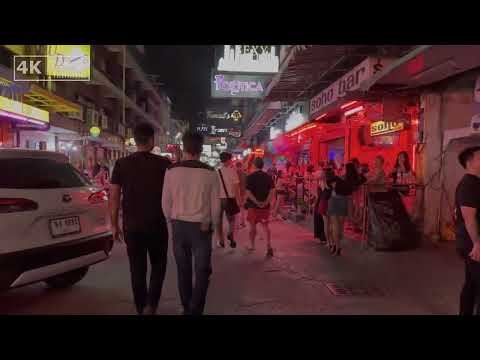 [4K] Walking go-go bars Soi 6 Pattaya – Nightlife Pattaya January 2023