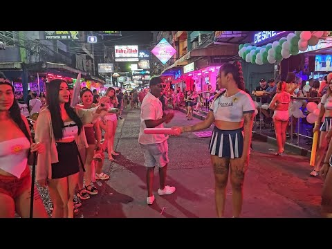 [4K]SOI 6 PATTAYA  NOV 16 2023 Thursday Night Scense