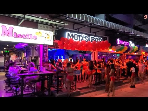 8K Beautiful Girls of soi 6 Craziest St in Thailand Bars and 8K Beautiful Girls Pattaya Walking st