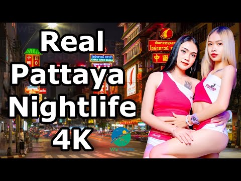 Best Walking Tour in Pattaya Soi 6 🇹🇭 | One Night In Pattaya's Famous Street 4K !