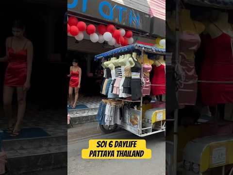 Daylife scenes at SOI 6 PATTAYA Thailand #vlog #travel #nomad #thailand