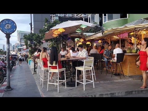 🇹🇭 [4K] Beach Road Near Soi 6, Pattaya Thailand – October 2024