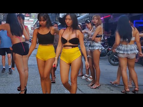 🇹🇭 [4K] SOI 6, CENTRAL BEACH, RUNWAY MARKET, PATTAYA, THAILAND 2024