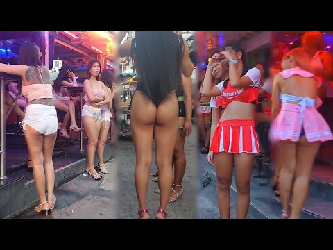 🇹🇭 [4K] Soi 6, Runway Market and Pattaya Beach 2024