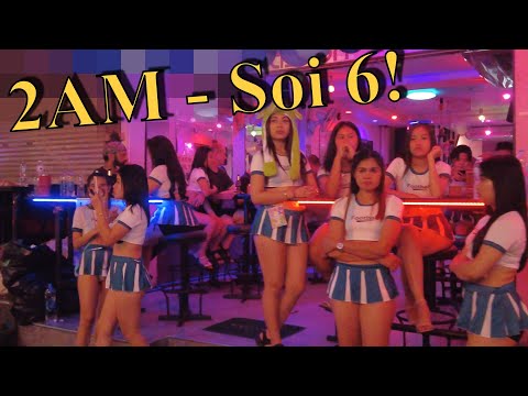 Feeling The Vibe Long Time After 2Am in Soi 6! Pattaya Nightlife Thailand January 2024