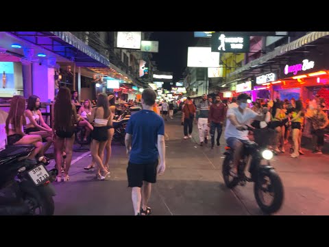 Great bar street Pattaya soi 6 May 2024