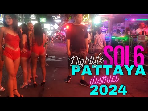 Immerse Yourself in the Pulse of Nighttime Bliss – Soi 6 Pattaya Nightlife Thailand January 2024