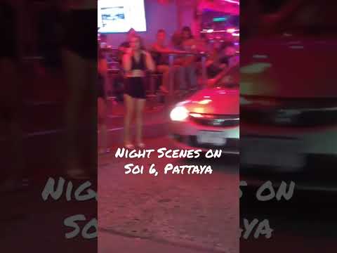 Night Scene on Soi 6, Pattaya