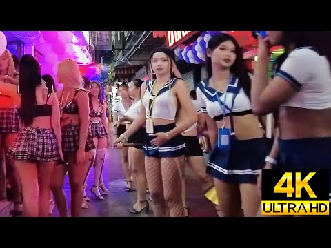 Pattaya 4K Walk Soi 6, Soi 3. The world's most passionate street. Thailand Nightlife 2024.