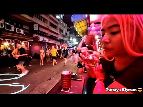 Pattaya Nightlife Livestream, Foxy Bar Soi 6 Pattaya, Pattaya City 2023