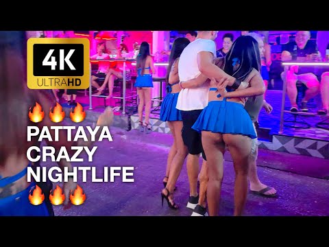Pattaya Nightlife Unleashed: Soi 6 4K Walking Tour | Ultra HD & Superb Stabilization | 2023
