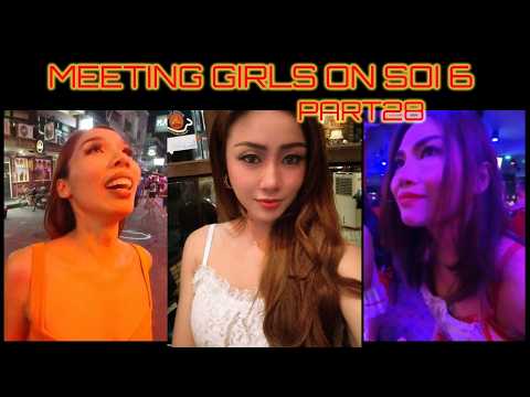 Pattaya Nightlife Walking Soi 6 Part 28