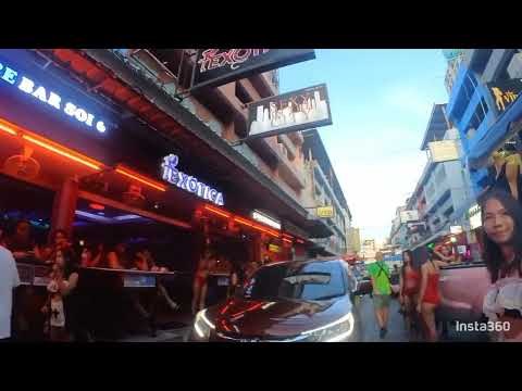 PATTAYA soi 6. . 5pm so many beautiful girls..