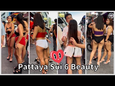 Pattaya Soi 6 Daytime Activities | Pattaya beach road | Pattaya nightlife | Thailand Nightlife