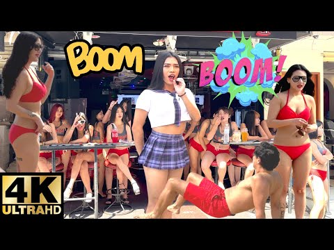 Pattaya Soi 6 – Famous Street of Girls and Bars | Spectacular Beach Road Walk [4K]