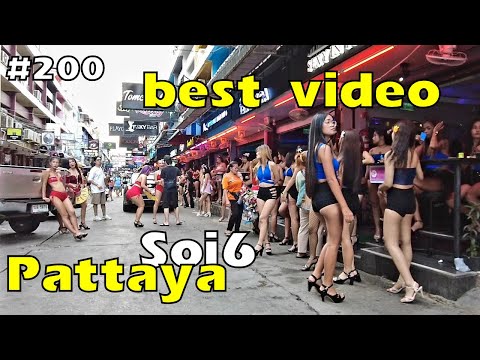 Pattaya Soi 6 in Slow Motion 2024 | 파타야 소이 6 | पटाया सोई 6 | Thailand in June 🇹🇭