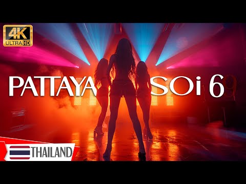 [Pattaya] Soi 6 | Land of Endless Fun [4K HDR Walking Tour]