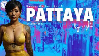 Pattaya. Soi 6. PATTAYA STREET SCENES. October 2023 in Thailand.
