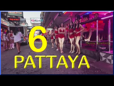 PATTAYA!! SOI 6 – The Most Famous Walking Street In Thailand 🇹🇭 BEAUTIFUL LADIES PICKUP!