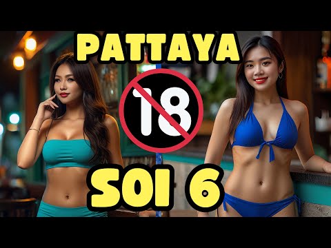 Situation now on Soi 6 Pattaya 2024 Bars. Crazy Thai girls ❌❌on the streets Thailand #soi6 #pattaya